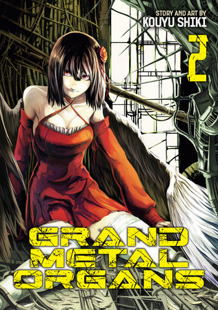 Grand Metal Organs Vol.2 Tb Buch, Comics, Veröffentlichung, Person, Frau