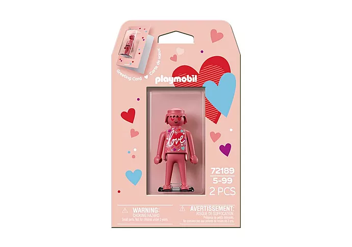 Playmobil: Grußkarte - Liebe Playmobil: Grußkarte - Liebe