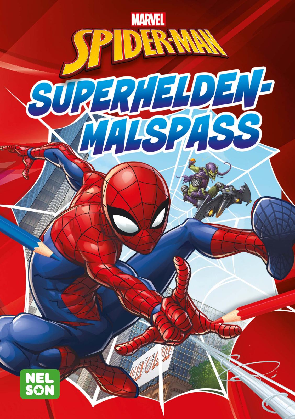Spider-Man: Superhelden Malspass Spider-Man: Superhelden Malspass