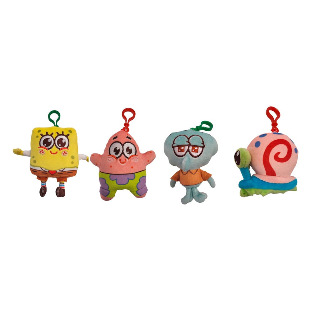 Spongebob: SAH Plüsch Cutie Spongebob/Patrick/Gary/Taddäus 10cm