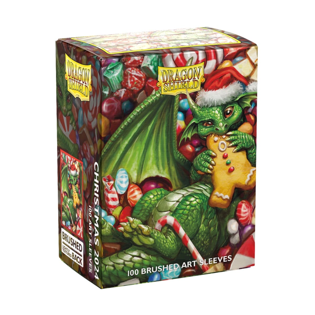 Dragon Shield: Art Sleeves Brushed Christmas 2024 (100)