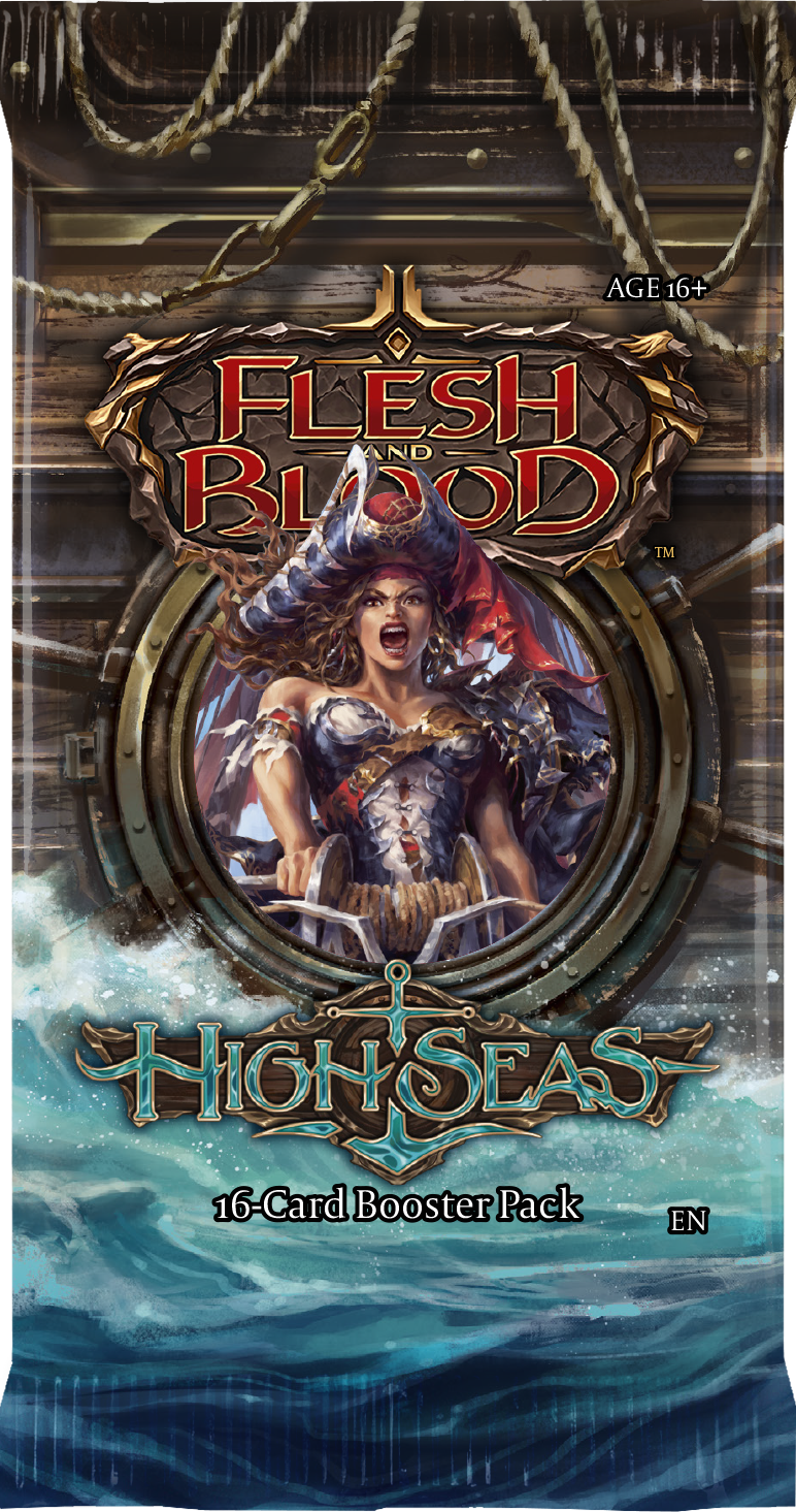 Flesh & Blood TCG: High Seas Boosterpack Flesh & Blood TCG: High Seas Boosterpack