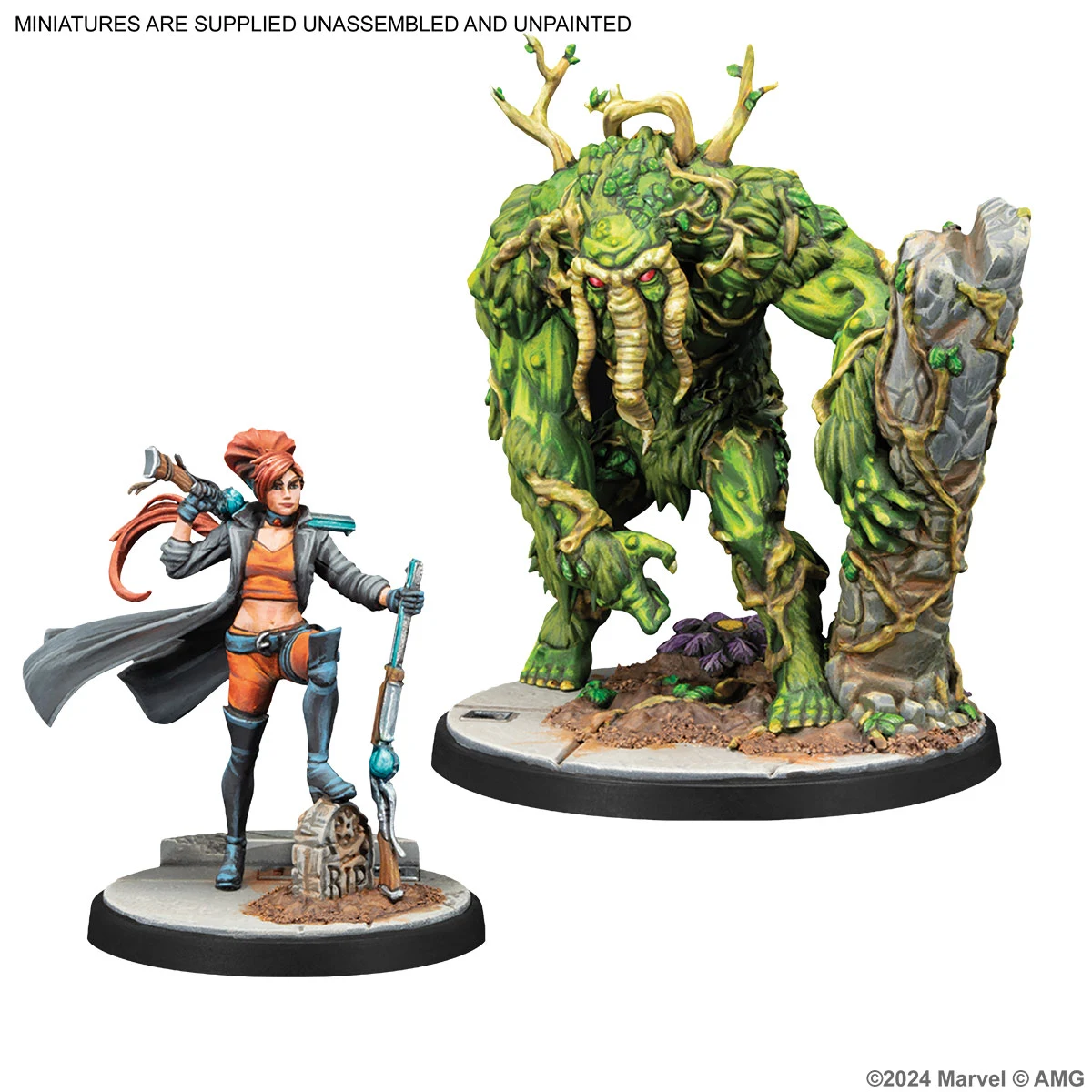 Marvel Crisis Protocol: Elsa Bloodstone & Man-Thing Marvel Crisis Protocol: Elsa Bloodstone & Man-Thing