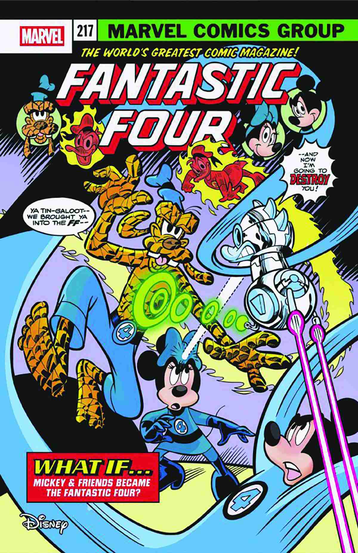 Comic, Superhero, Astronaut suit, Mickey Mouse, Fantastic Four