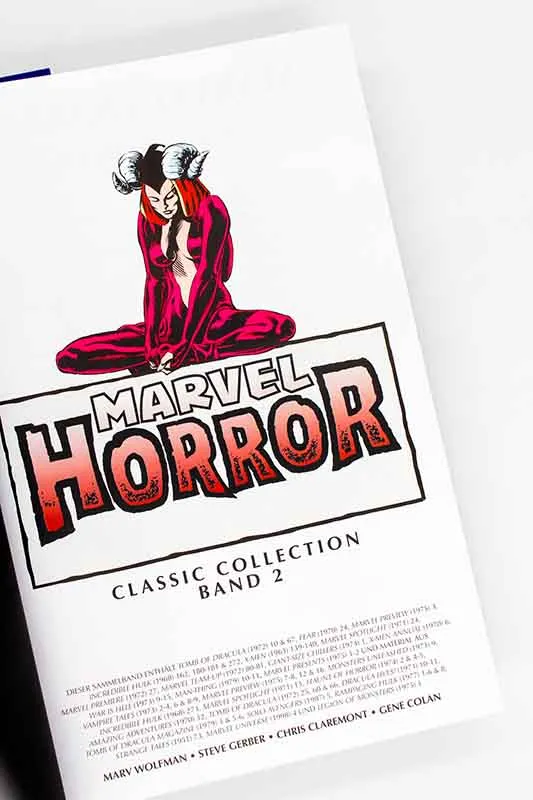 Marvel Horror Classic Collection Bd.2 HC