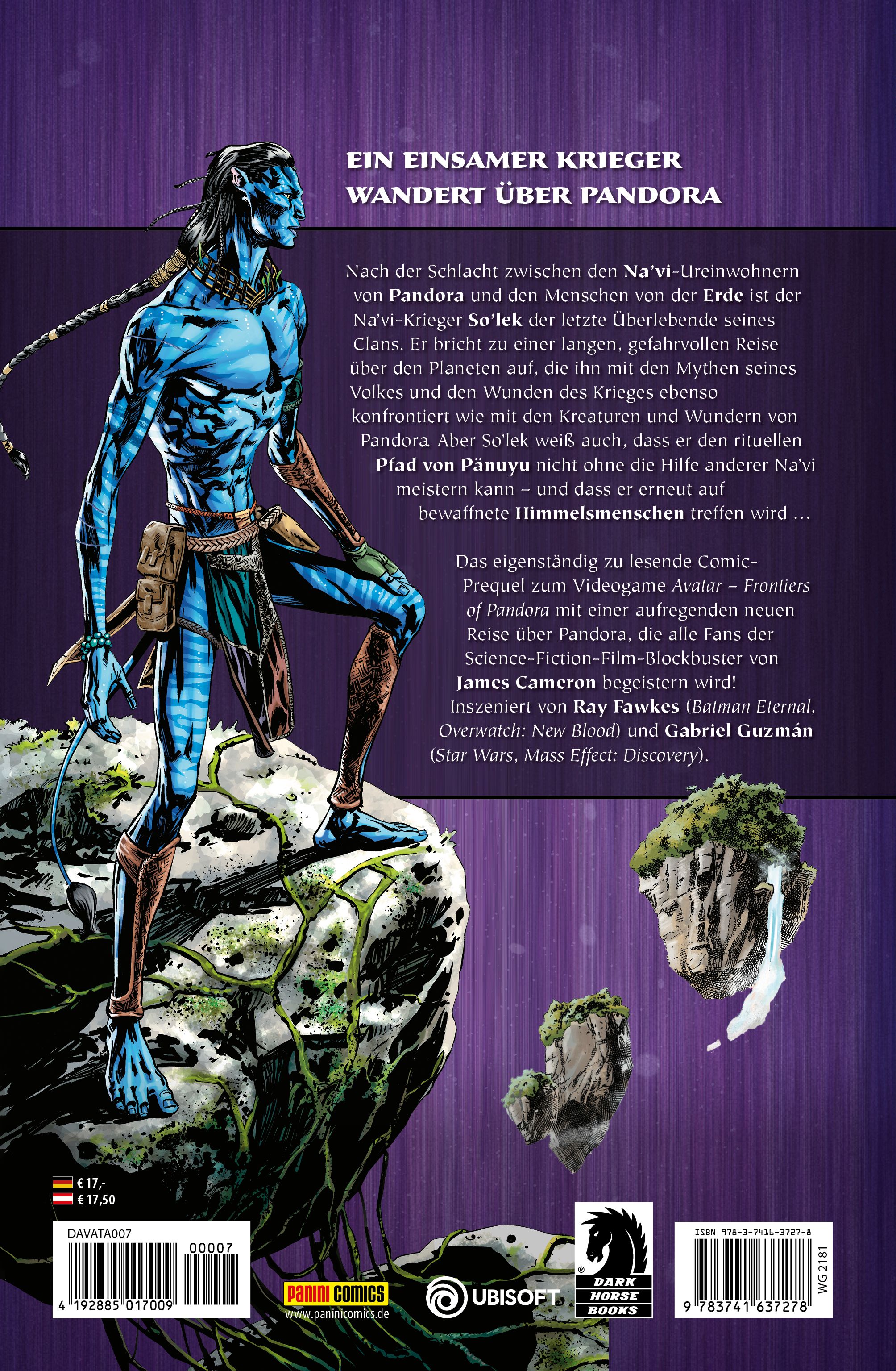 Avatar, Na'vi, Comic, Krieger, Berg