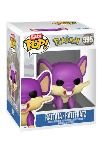 Pokémon: POP Bitty 4er Set Series 2 (Glumanda/Blitza/Lapras/Rattfratz)