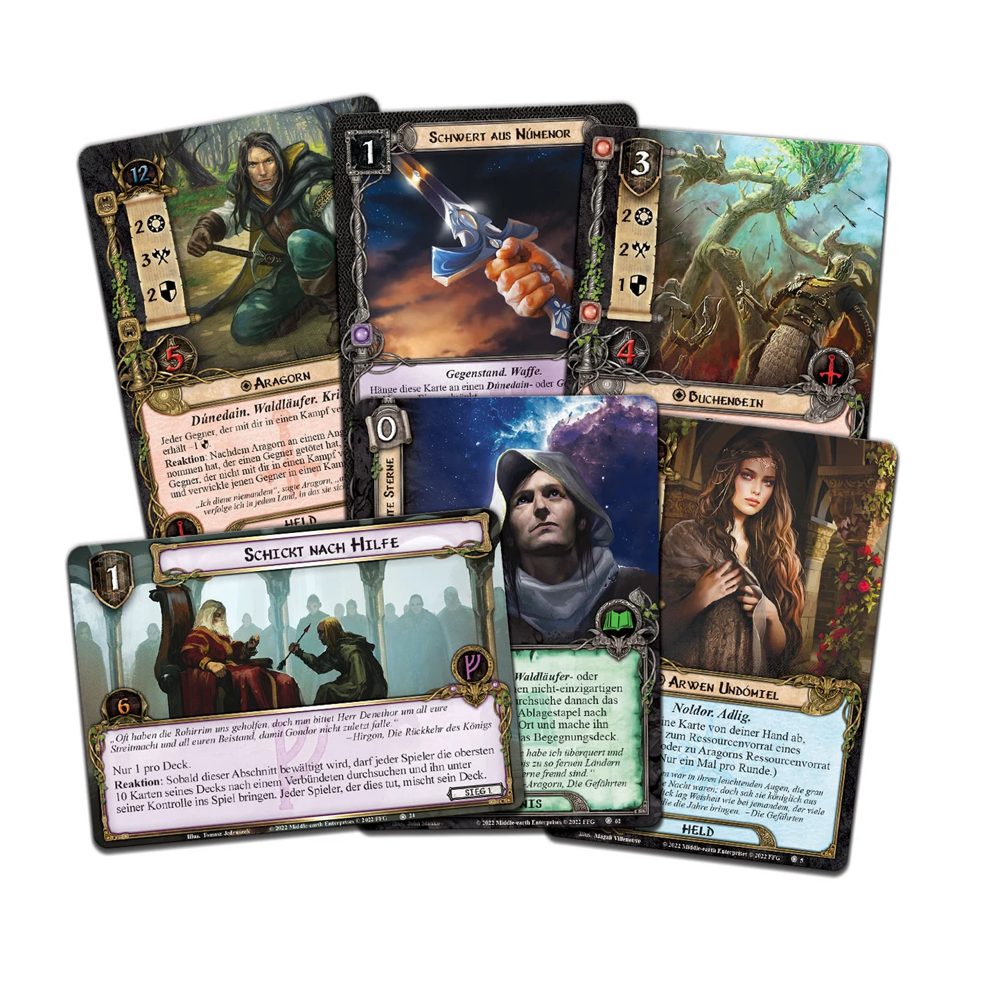 Herr der Ringe LCG: Angmar Erwacht Helden-Erweiterung