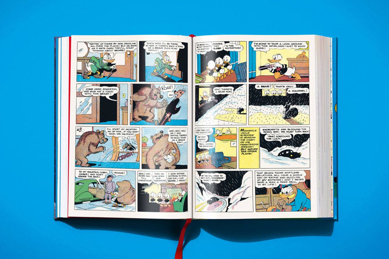 Carls Barks Library Donald Duck Vol.1: 1942-1950 Comic, Cartoon, Buch, Offenes Magazin, Bär