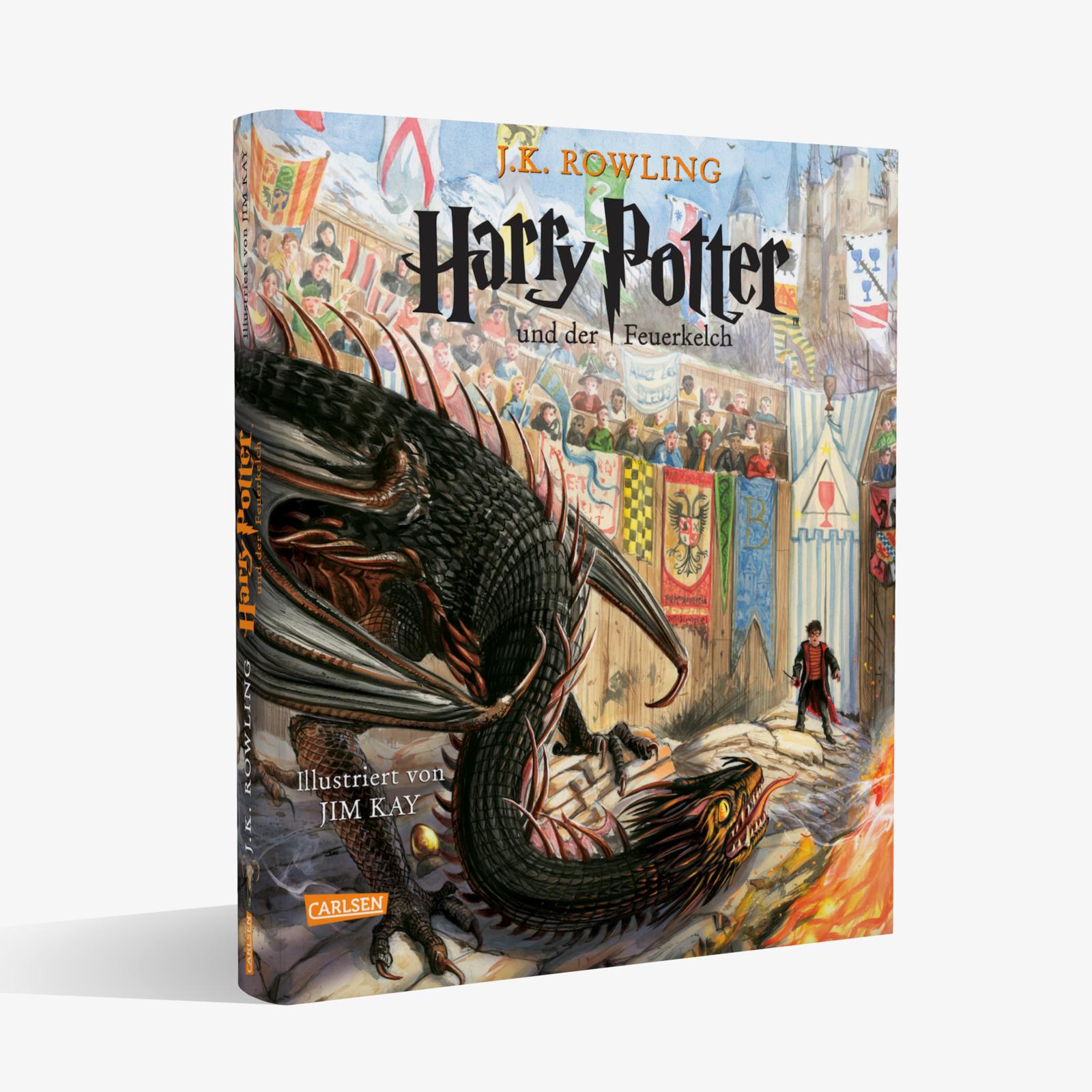 Harry Potter Bd.4: Harry Potter und der Feuerkelch (illustr.)