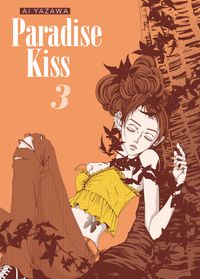 illustration, frau, orange, gelbes kleid, handscarf