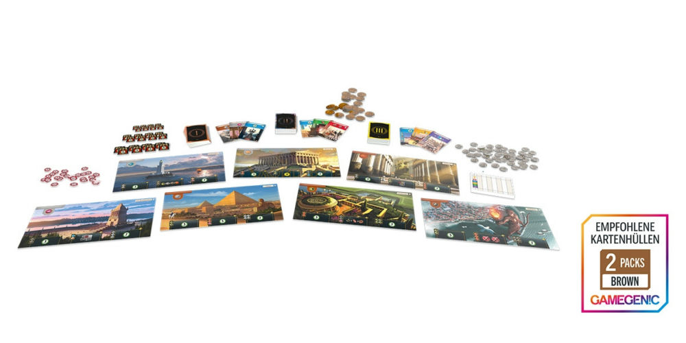 7 Wonders: Grundspiel (neues Design)