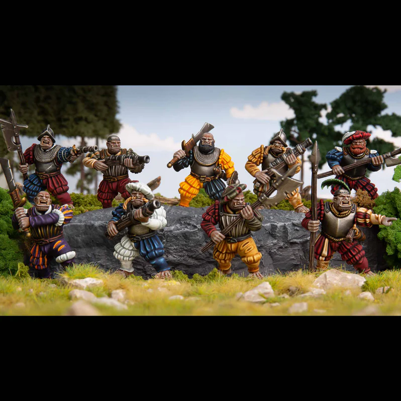 Wargames Atlantic: Classic Fantasy - Landsknecht Ogres Wargames Atlantic: Classic Fantasy - Landsknecht Ogres