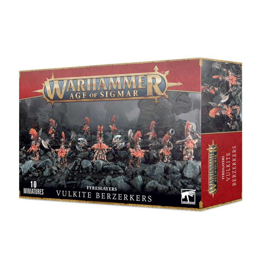 Warhammer: Fyreslayers - Vulkite Berserkers