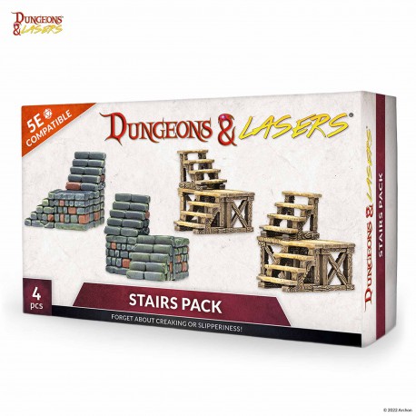 Dungeons & Lasers: Stairs Pack Dungeons & Lasers: Stairs Pack