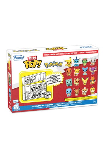 Pokémon: POP Bitty 4er Set Series 2 (Glumanda/Blitza/Lapras/Rattfratz) Pokémon: POP Bitty 4er Set Series 2 (Glumanda/Blitza/Lapras/Rattfratz)