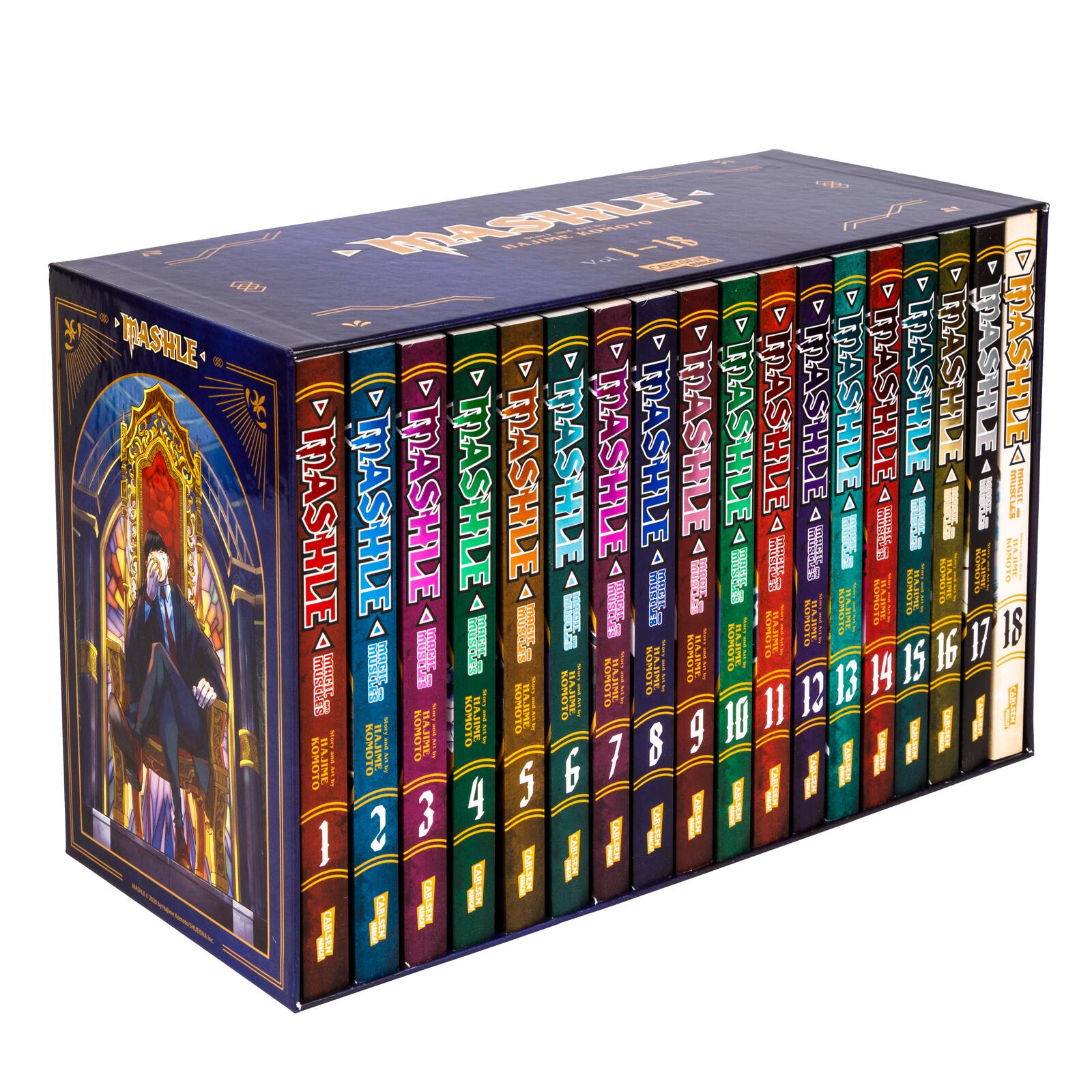 Mashle Bd.1-18/Schuber Mashle Bd.1-18/Schuber