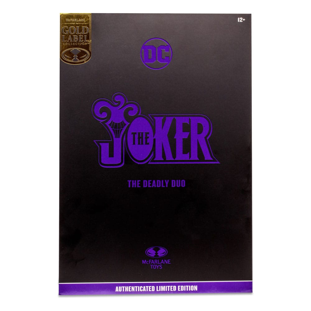 DC Multiverse AF: The Joker (The Deadly Duo) Gold Label Limited Edition 18cm DC Multiverse AF: The Joker (The Deadly Duo) Gold Label Limited Edition 18cm