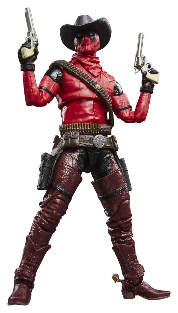 Kunstpelzfigur, Actionfigur, Western-Outfit, Stiefel, Gürteltasche