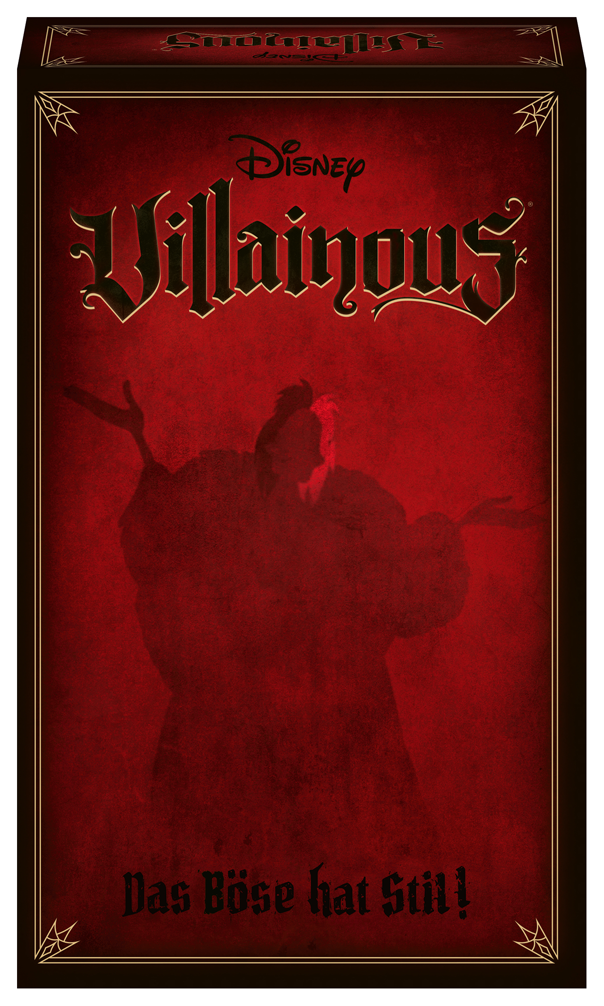 Disney, Villainous, Box, Rot, Silhouette