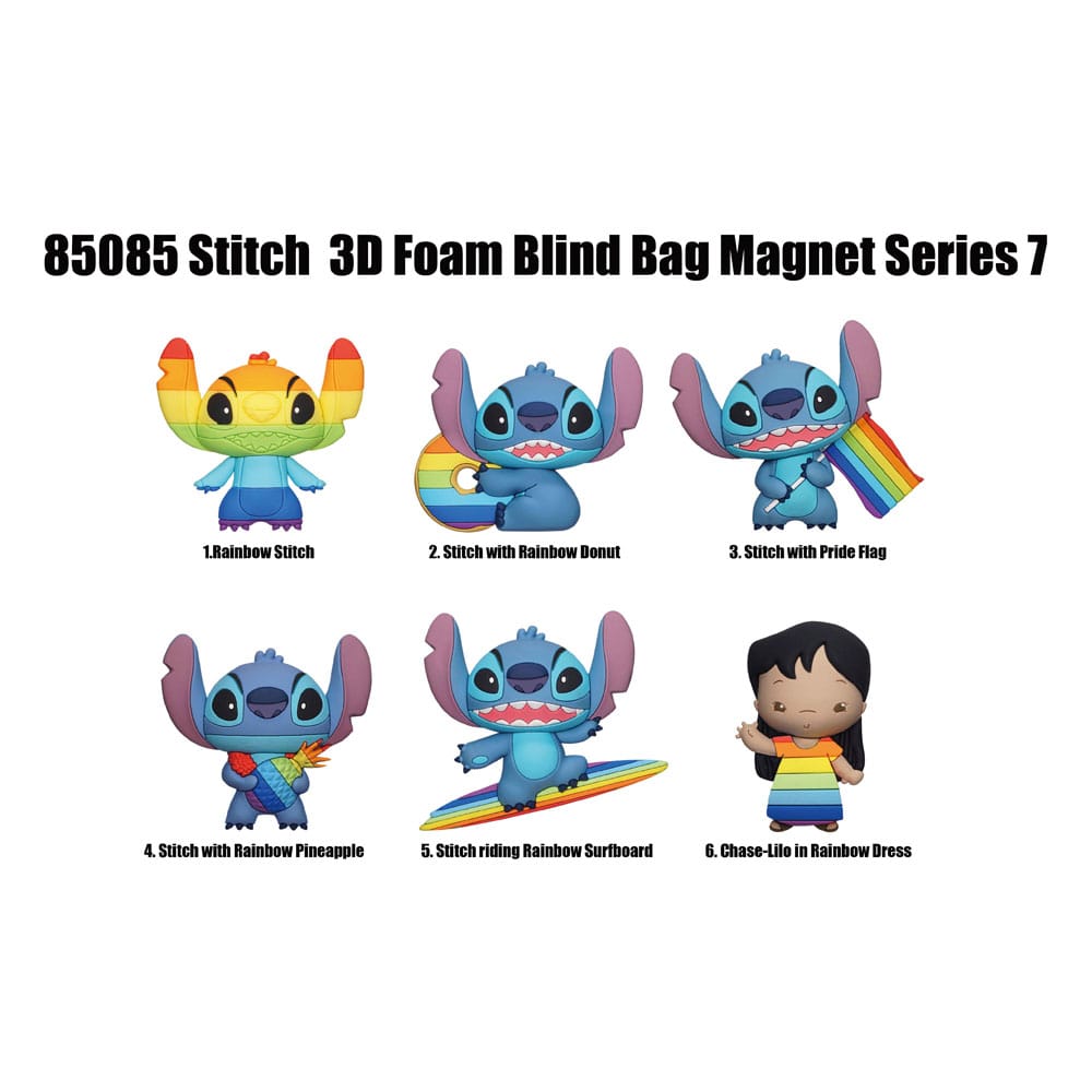 Lilo & Stitch: Magnet Blindbag Pride Stitch Series 7