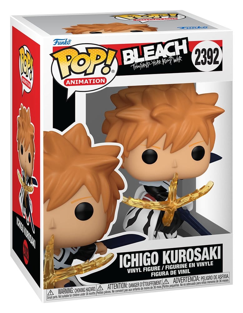 Bleach: POP Ichigo Kurosaki (2392) Bleach, Ichigo Kurosaki, Funko Pop, Vinylfigur, Zweier-Set