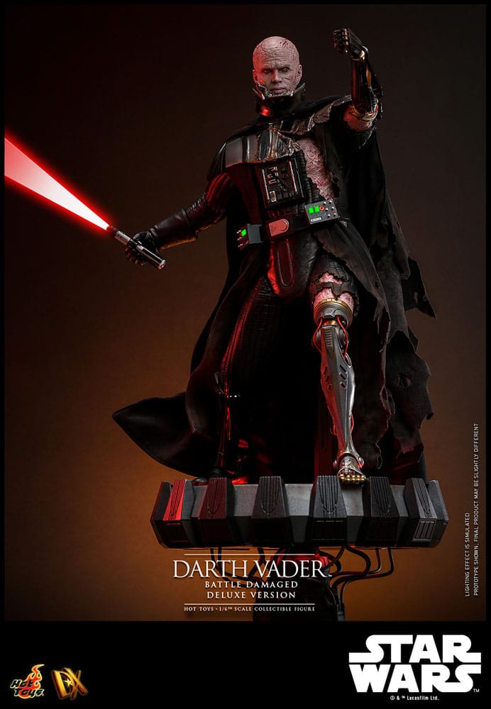Darth Vader, Sith, Rotes Lichtschwert, Rüstung, Figur