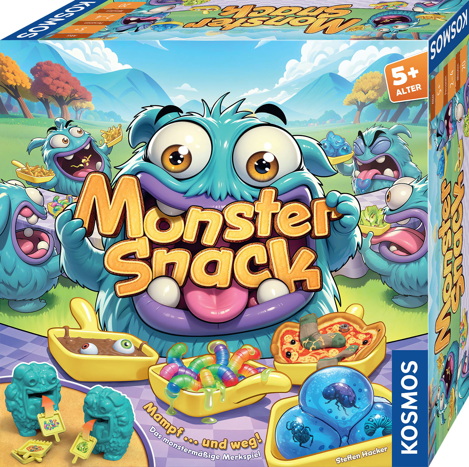 Monstersnack Monster, Snack, Spielset, Kinder, Pizza