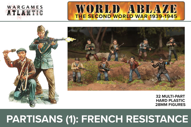Wargames Atlantic: French Resistance Partisans Wargames Atlantic: French Resistance Partisans