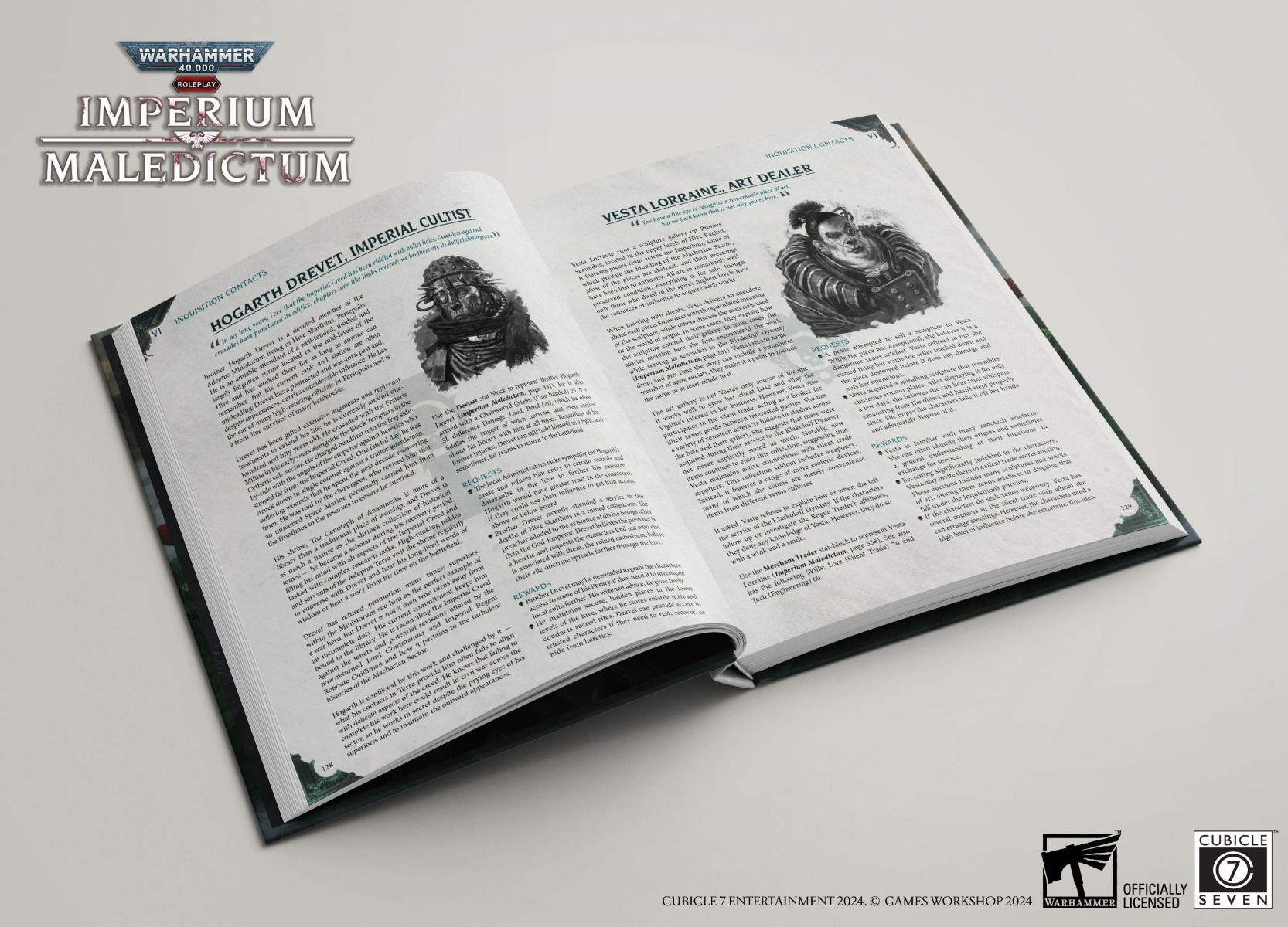 Warhammer 40K RPG: Imperium Maledictum - Inquisition GM's Guide