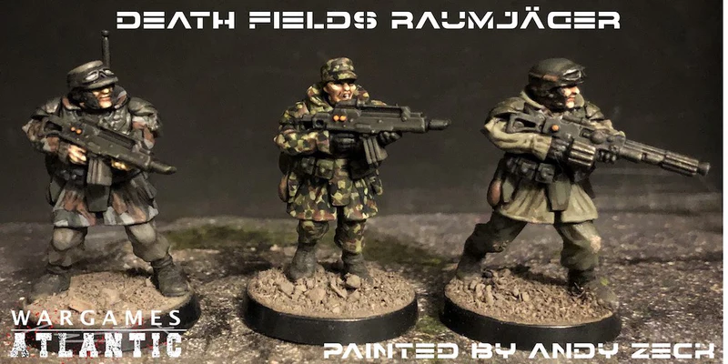 Wargames Atlantic: Death Fields - Raumjäger Infantry Wargames Atlantic: Death Fields - Raumjäger Infantry