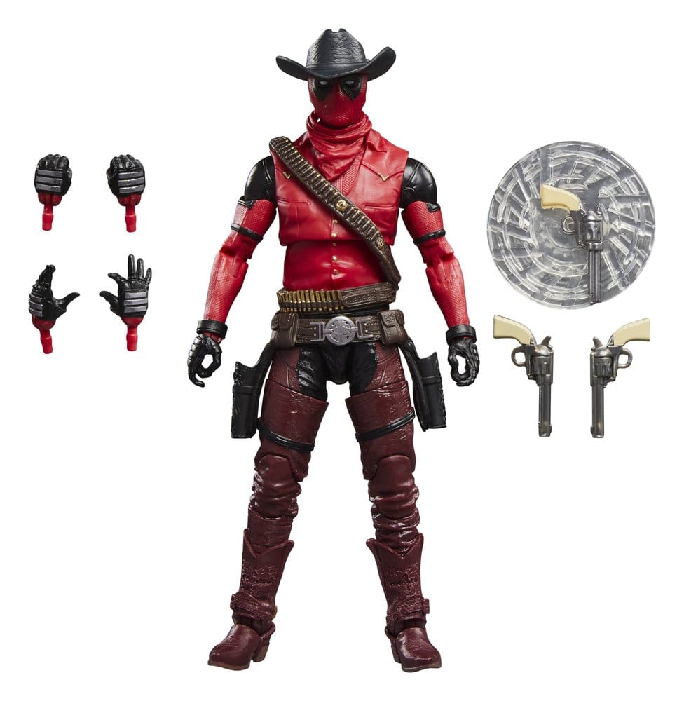 Actionfigur, Hose, Stiefel, Waffenrevolver, Zubehör