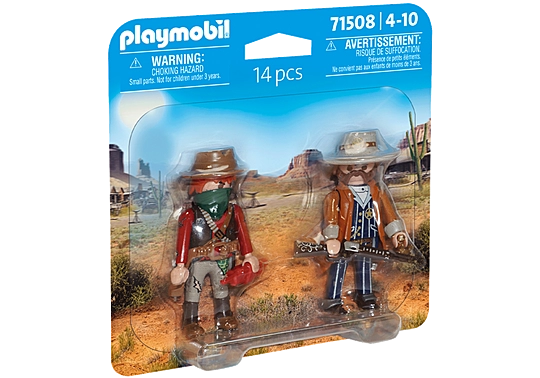 Playmobil: DuoPack - Bandit und Sheriff