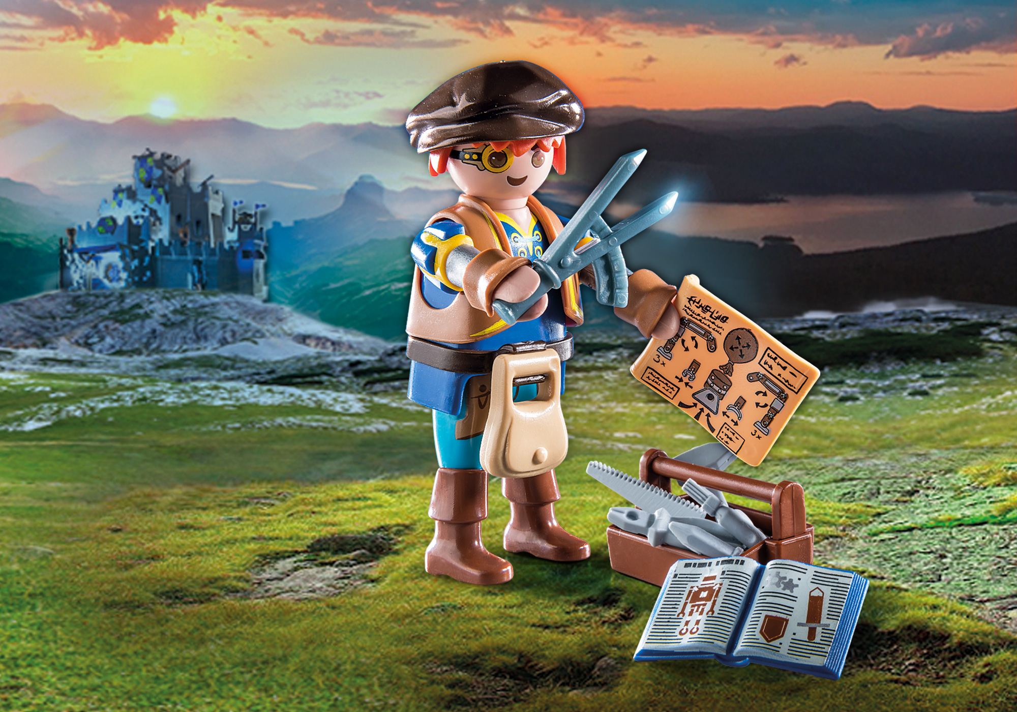 Playmobil: Novelmore - Dario mit Werkzeug Playmobil: Novelmore - Dario mit Werkzeug