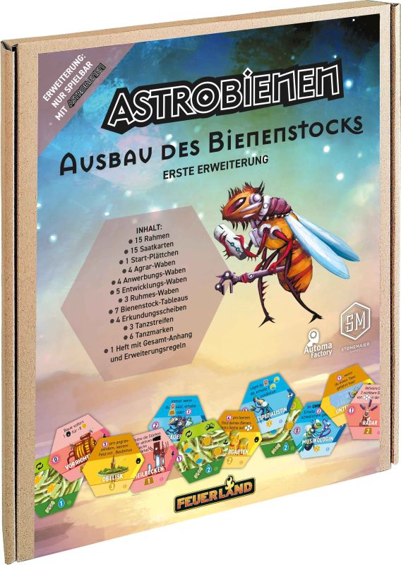 Puzzle, Bienenstock, Ausbau, Erweiterung, Spielbox