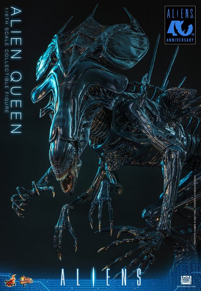 Alien, Xenomorph, Figur, Holographisch, Poster