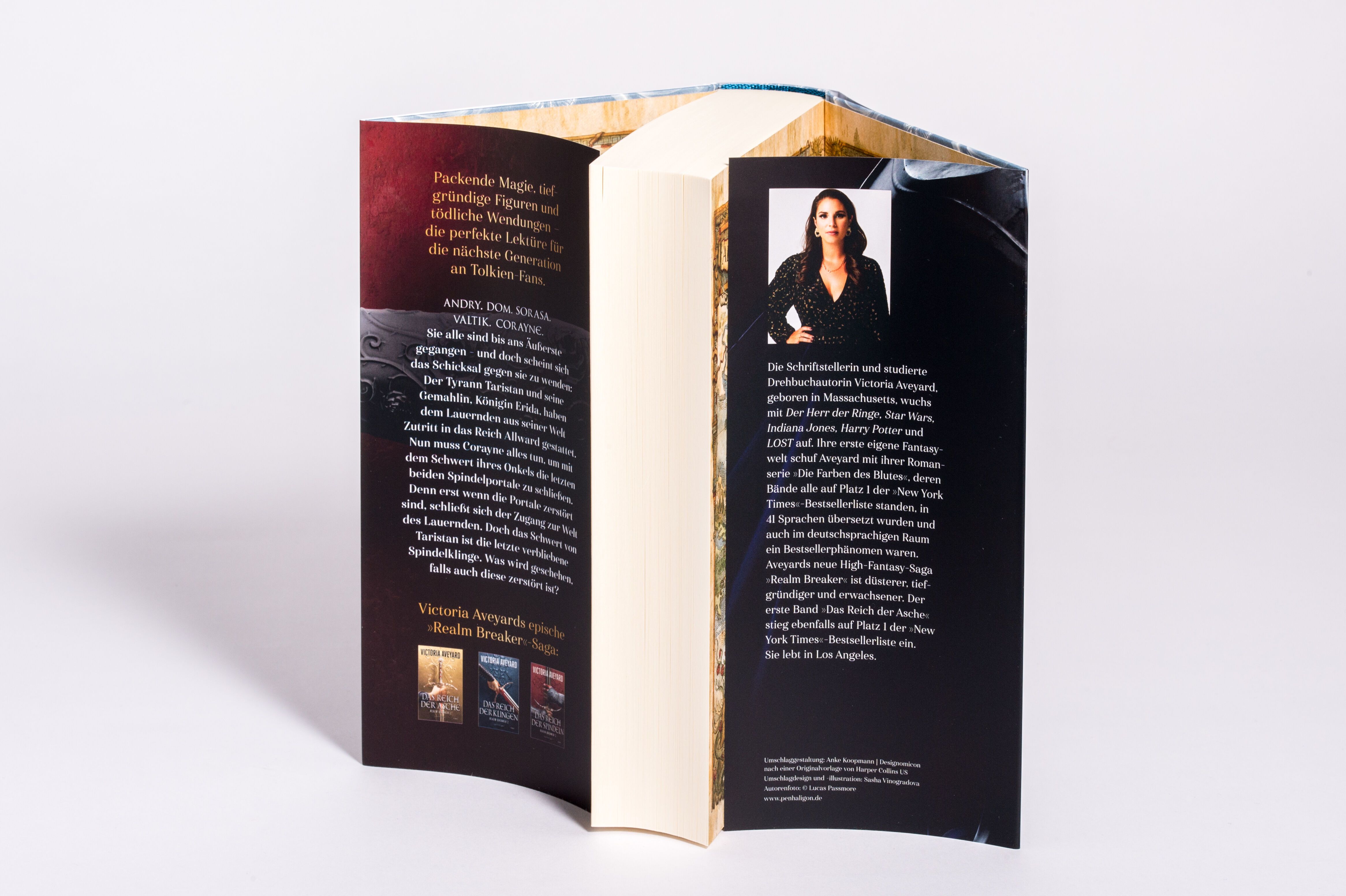 Realm Breaker Bd.3: Das Reich der Spindeln Buch, Broschur, Hochformat, Textabschnitt, Portrait