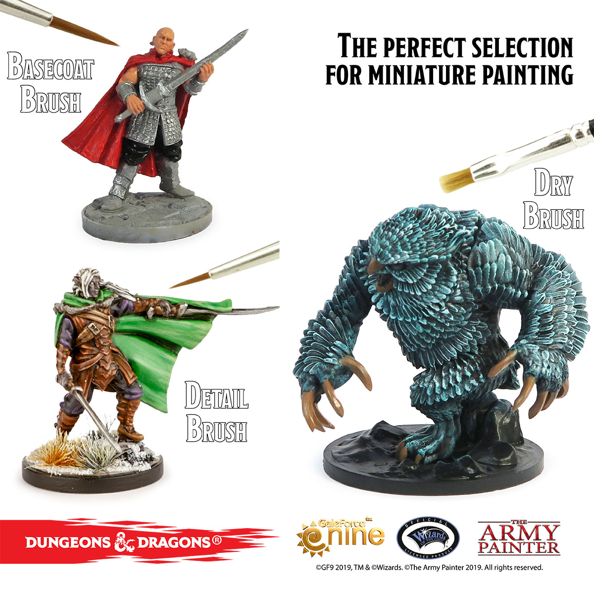 Army Painter: D&D Nolzur'sMarvelous Brush Set