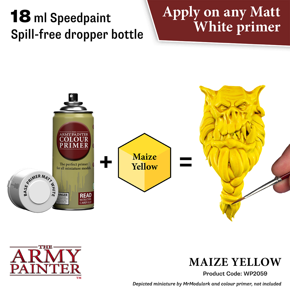 Army Painter: SP - Maize Yellow Army Painter: SP - Maize Yellow