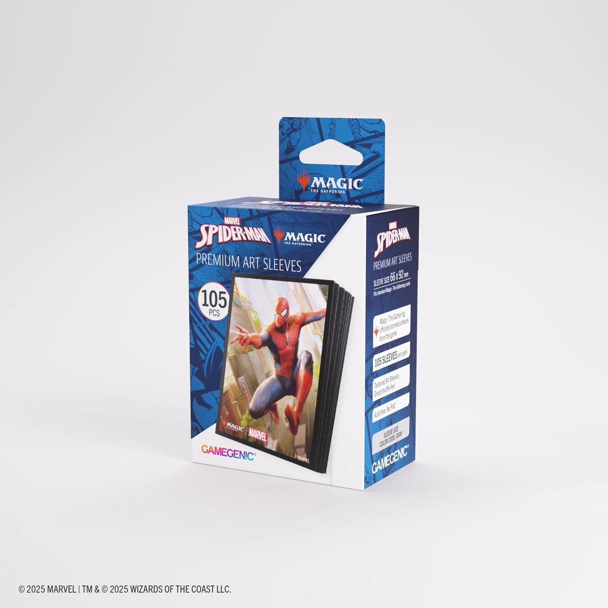 Gamegenic: Magic Marvel's Spider-Man Premium Art Sleeves - Spider-Man Gamegenic: Magic Marvel's Spider-Man Premium Art Sleeves - Spider-Man