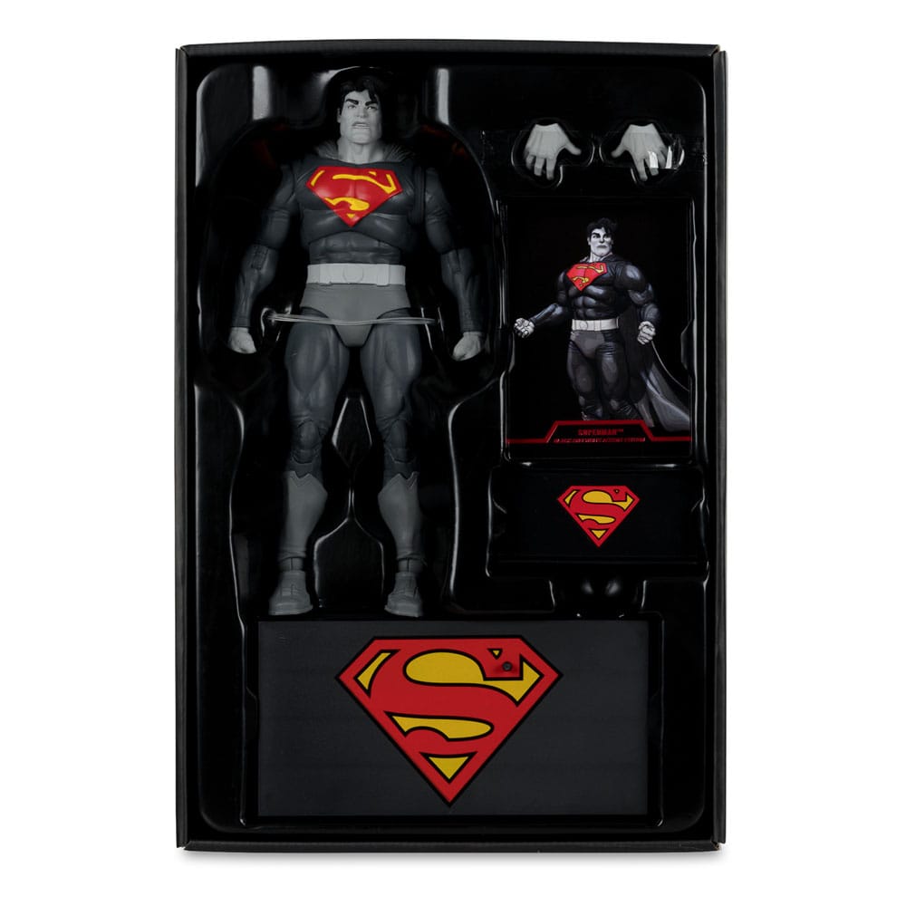 DC Multiverse AF: Superman (Dark Knight Returns) Black & White Accents Gold Label 18cm DC Multiverse AF: Superman (Dark Knight Returns) Black & White Accents Gold Label 18cm