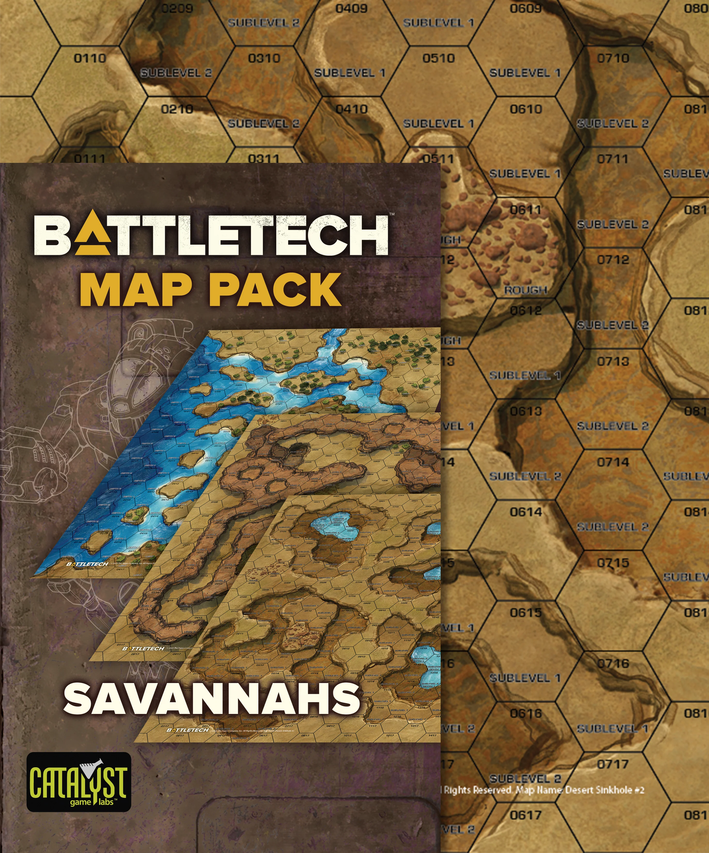 Battletech: Map Pack - Savannahs