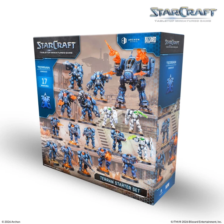 Terran, Starter Set, Miniaturen, Tabletop, Blizzard