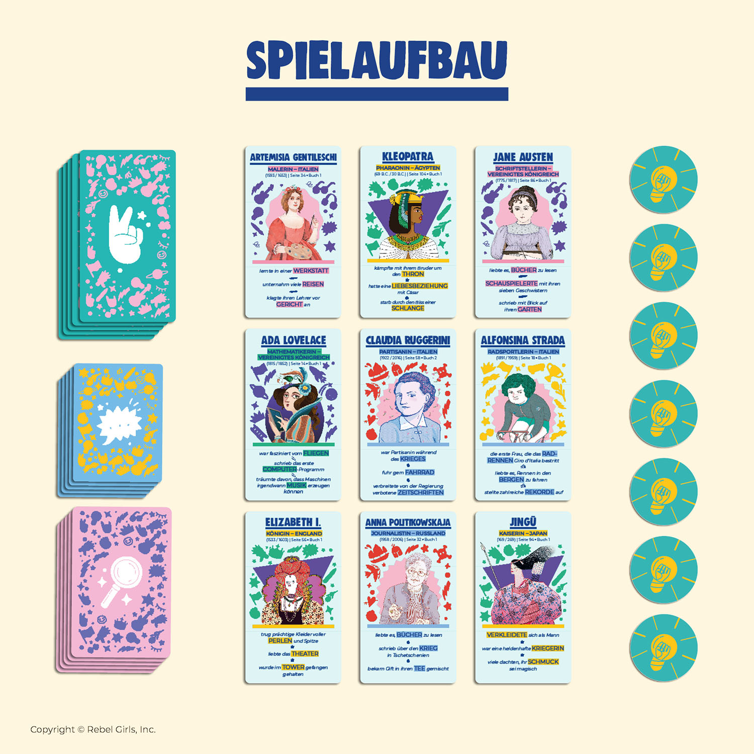 Rebel Girls - Das Spiel der außergewöhnlichen Frauen Rebel Girls - Das Spiel der außergewöhnlichen Frauen
