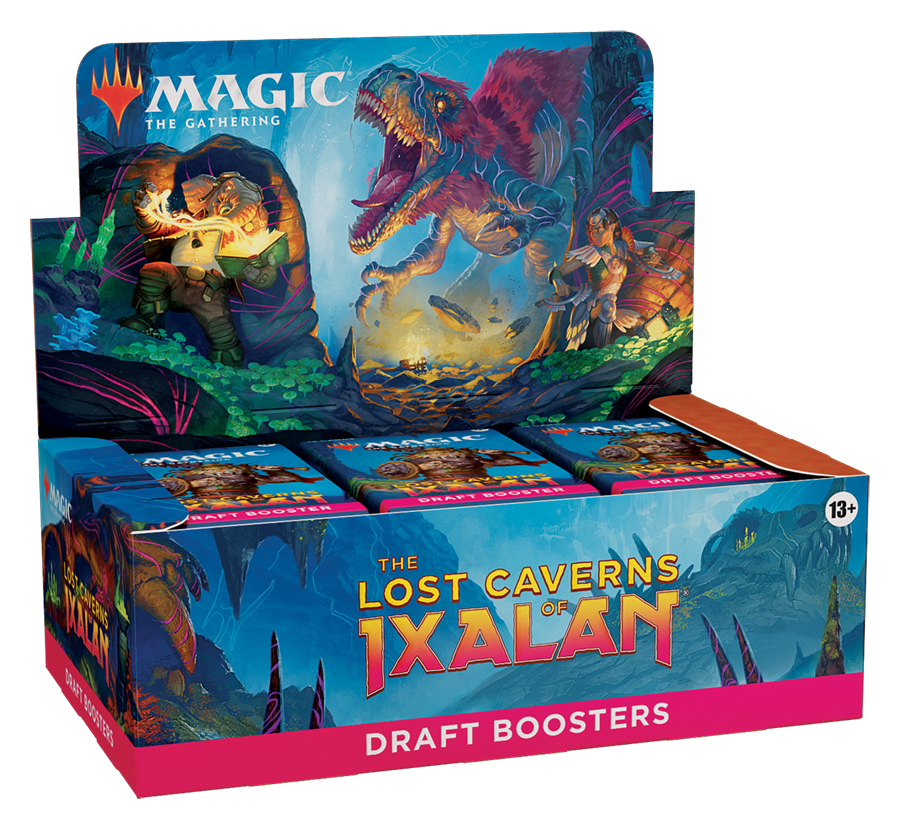 Magic CCG: Lost Caverns of Ixalan Draft Display Magic CCG: Lost Caverns of Ixalan Draft Display