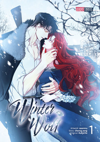 Winter Wolf Bd.1 Winterjacke, weiße Fellkapuze, rote Haare, Schnee, Romanze