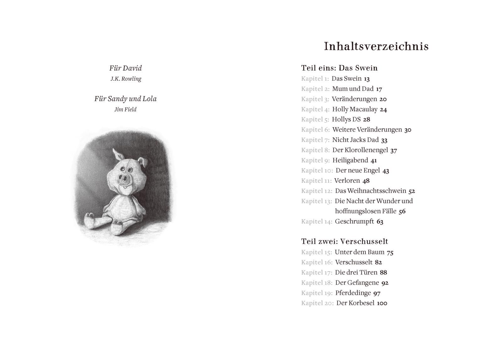Jacks wundersame Reise mit dem Weihnachtsschwein Puppe, Spielzeug, Kuscheltier, Schweinchen, Kinderbuch