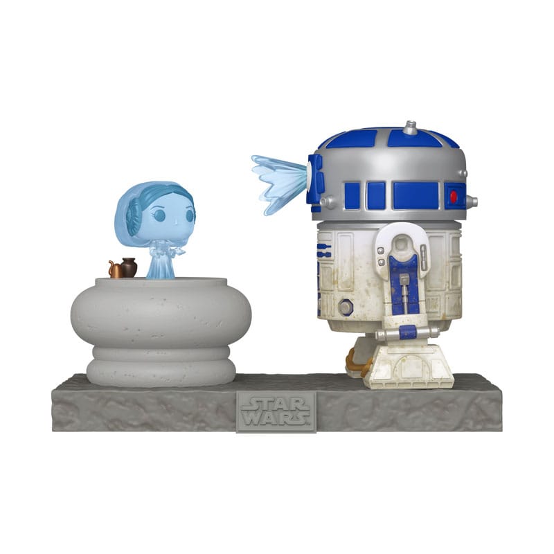 Star Wars: POP R2-D2 and Princes Leia Hologram (766) Star Wars: POP R2-D2 and Princes Leia Hologram (766)