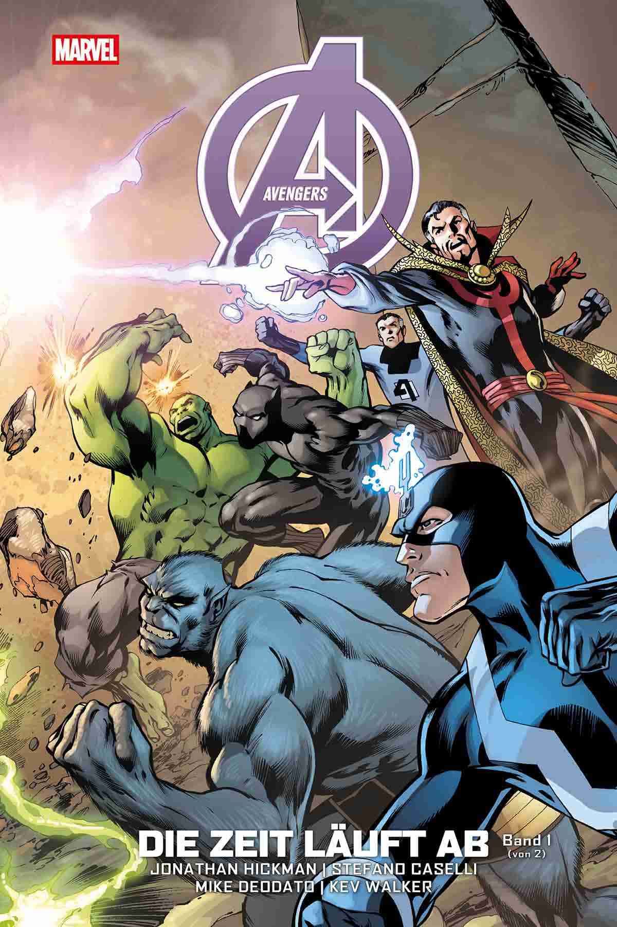Avengers: Die Zeit läuft ab Bd.1 (von 2) HC (200) Comics, Avengers, Superhelden, Kampf, Band 1