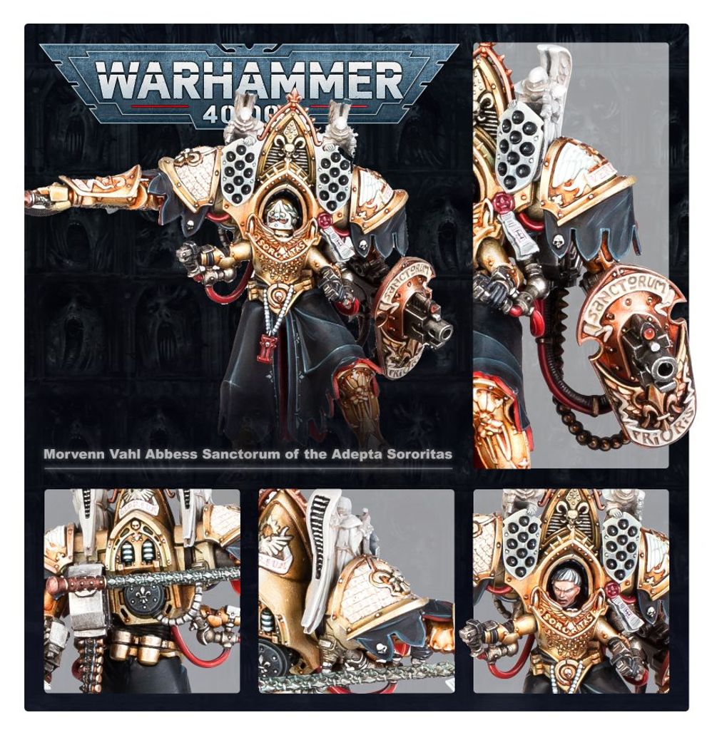 Warhammer 40K: Adepta Sororitas - Morvenn Vahl Abbess Sanctorum